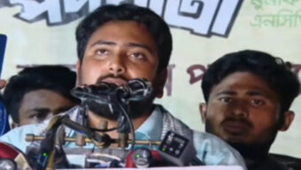 দেশে ভয়ের পরিবেশ তৈরি করা হচ্ছে: নাহিদ