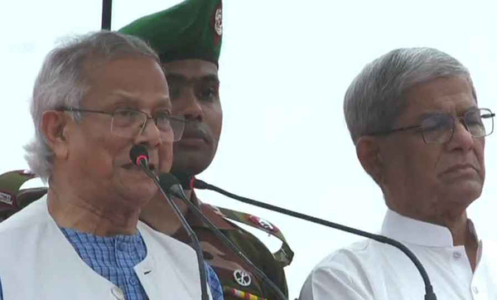 ‘জুলাই ঘোষণাপত্র’ পাঠ করলেন প্রধান উপদেষ্টা