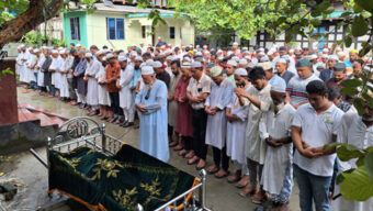 দাফন সম্পন্ন হলো সাংবাদিক আরিফিন তুষারের