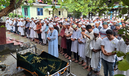 দাফন সম্পন্ন হলো সাংবাদিক আরিফিন তুষারের