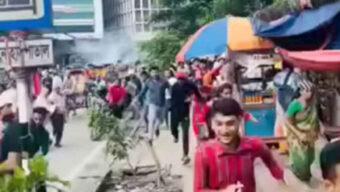 রাজধানীতে ককটেল ফাটিয়ে আ.লীগের ঝটিকা মিছিল, ছয়জন আটক