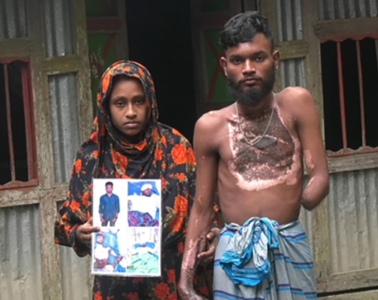 বিদ্যুৎস্পৃষ্টে থমকে গেছে মিরাজের জীবন