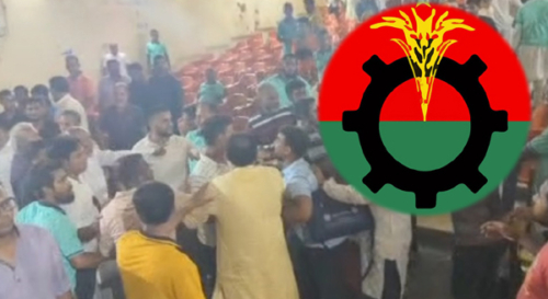 নিজস্ব কাউন্সিল ভোটের ব্যালট ছিনতাই করল বিএনপি নেতা-কর্মীরা