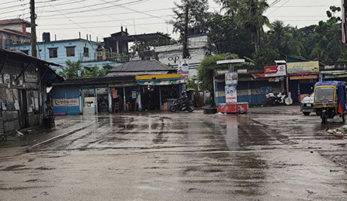ভোলায় টানা বৃষ্টিতে জনজীবন অচল
