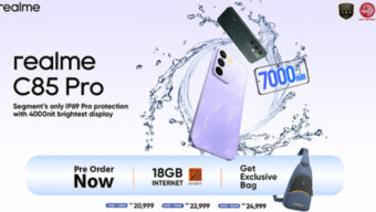 পানিতে ৬০ দিন টিকে থাকার সক্ষমতা ও উজ্জ্বলতম ডিসপ্লে নিয়ে রিয়েলমি সি৮৫ প্রো উন্মোচন