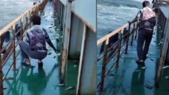 জাহাজের ডেকে উঠে এলো ঝাঁকে ঝাঁকে ইলিশ