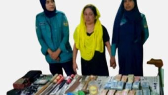 মাদকদ্রব্য বিক্রির বিশ লাখ টাকাসহ বরিশালে অস্ত্র ও মাদক উদ্ধার