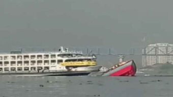 লঞ্চের ধাক্কায় ডুবল বালুবাহী বাল্কহেড