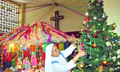শুভ বড়দিন আজ, খ্রিস্টান ধর্মাবলম্বীদের প্রধান ধর্মীয় উৎসব