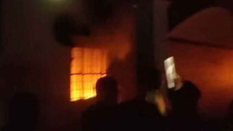 বিটিভি মহাপরিচালকের বাসভবনে অগ্নিসংযোগ