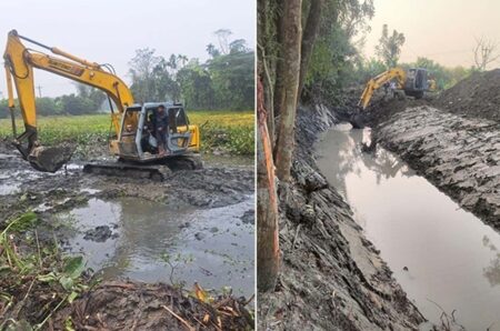 বিএডিসির খাল খনন, চাষাবাদের আওতায় আড়াই হাজার একর জমি