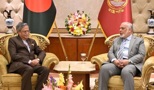 রাষ্ট্রপতির সঙ্গে প্রধান বিচারপতির সৌজন্য সাক্ষাৎ