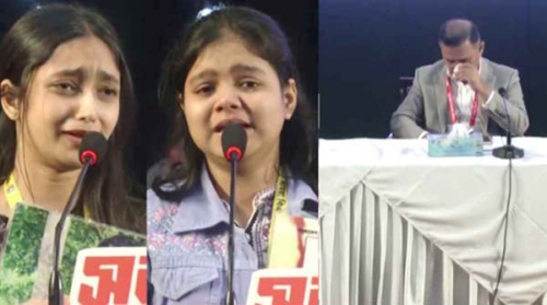 গুম-খুনের শিকার পরিবারের সদস্যদের আর্তনাদ, কাঁদলেন তারেক রহমান