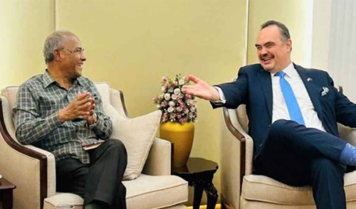 স্বরাষ্ট্র উপদেষ্টার সঙ্গে মার্কিন রাষ্ট্রদূতের বৈঠক