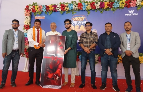 বরিশালে ৯ ক্রেতাকে উপহারের এসি, ফ্রিজ, টিভি হস্তান্তর করলো ওয়ালটন