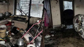 জমে থাকা গ্যাসের বিস্ফোরণে দগ্ধ ৮