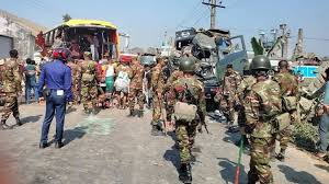 সেনাবাহিনীর গাড়ির ও বাসের ভয়াবহ সংঘর্ষ—নিহত ৩