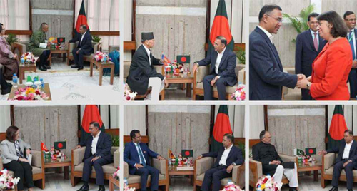 প্রধানমন্ত্রী তারেক রহমানের সঙ্গে বিশ্বনেতাদের কূটনৈতিক সাক্ষাৎ