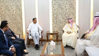সৌদি আরবের রাষ্ট্রদূতের সঙ্গে প্রধানমন্ত্রীর সৌজন্য সাক্ষাৎ