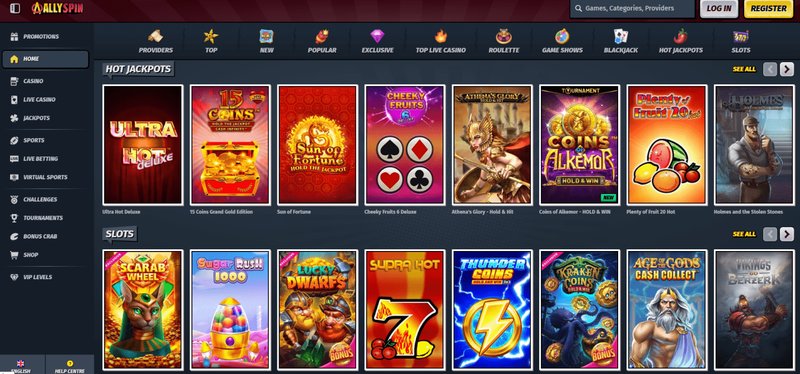 Allyspin - Erfahrungen mit Allyspin Casino in Deutschland - Ein seriöses Online Spielen